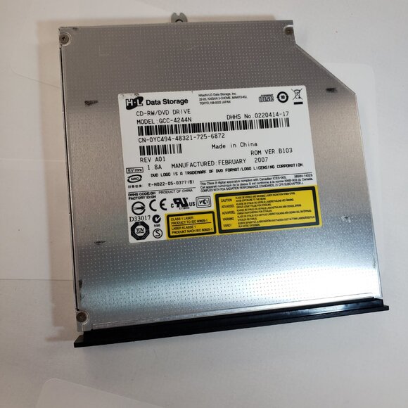 Hitachi LG DVD/CD-RW drive for laptops GCC-4244N. pre-owned - Picture 7 of 8